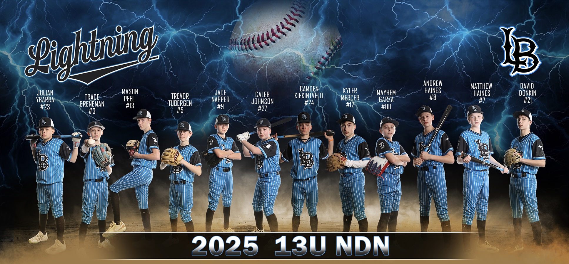 13u NDN Ybarra Team Photo 13u NDN Ybarra Team Photo